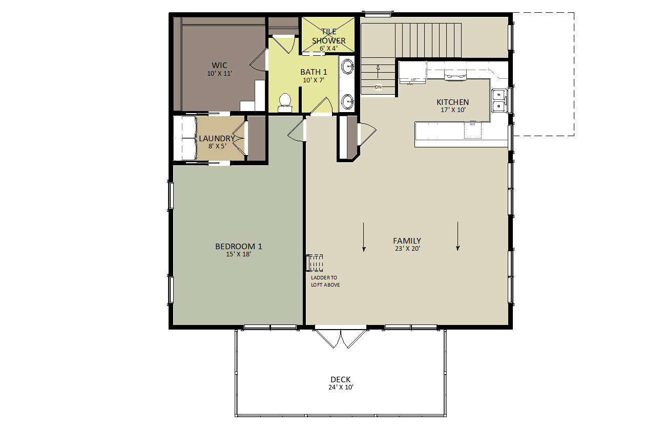 Cooper First Floor Floor Plan